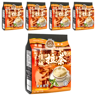 COFFEE TREE 咖啡樹 檳城拉茶風味香滑奶茶三合一 經典原味, 40g, 15包, 5袋