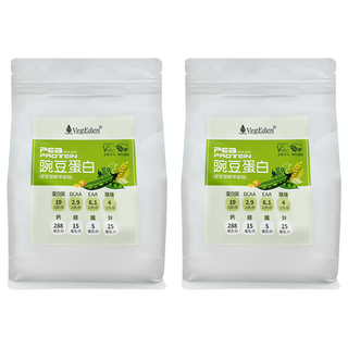 VegEden 蔬食伊甸園 豌豆蛋白, 2包, 800g