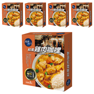 聯夏 料理研究所 和風雞肉咖哩 2包 Set 日本熟成技術 溫潤醇厚風味, 400g, 5盒