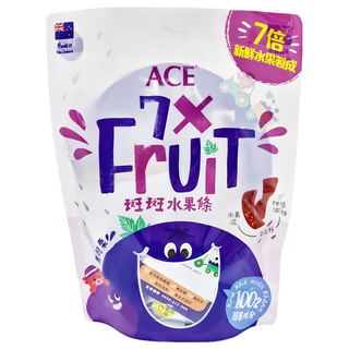 ACE 斑斑水果條 紐西蘭水果(黑醋栗 + 奇牙籽), 90g, 1袋