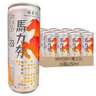 WHISBIH 維士比 能量飲料, 250ml, 24瓶