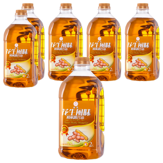 福壽實業 花生風味精華調合油 煎煮炒炸皆宜, 2L, 6桶