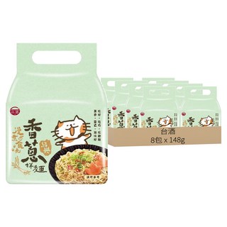 台酒 漫煮食光 紹興香蔥拌麵 Set, 4包入, 8包