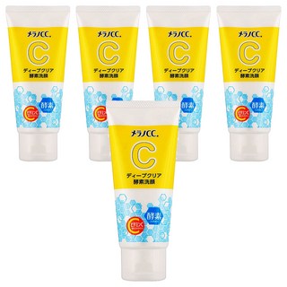 Melano CC毛孔清透酵素洗面乳 深層清潔毛孔 改善肌膚暗沉, 130g, 5件