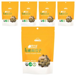 統一生機 果然優 有機南瓜子, 180g, 5包