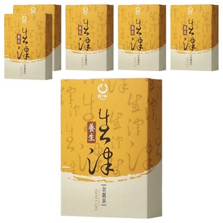 橘之鄉 生津金棗茶包盒, 40g, 10包, 6盒
