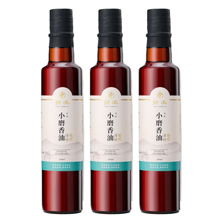 GENG YUAN 耕沅 小磨香油 古法小磨、香氣濃郁、料理提味, 250ml, 3瓶