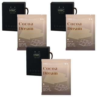 HWC 黑沃咖啡 濾掛咖啡 可可之夢, 10g, 10包, 3盒