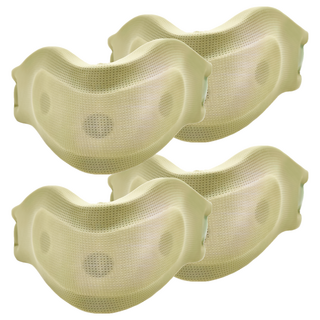 XA 機能型極透氣仿生護頸 高彈記憶棉 尼龍材質 固定頸部, L, 4個