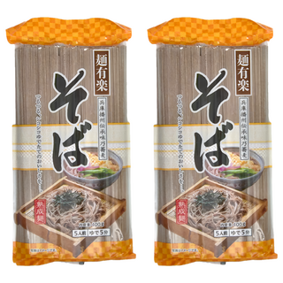 麵有樂 播州蕎麥麵 5人份, 400g, 2包