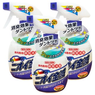 willson 汽車專用瞬間消臭劑 04155 花香味, 270ml, 3瓶