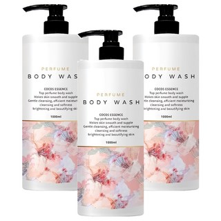 COCO No.5 奢華香水沐浴乳, 3個, 1L