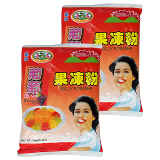 東承 天之山 葡萄口味果凍粉, 1kg, 2包