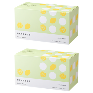 暖暖純手作 輕輕檸檬果乾水 15包 Set, 台灣檸檬, 排毒水, 1.5g, 2盒
