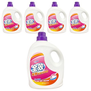 毛寶 全效 光鮮柔軟洗衣精, 3kg, 5桶