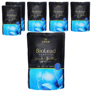 台塑生醫 BioLead 香氛洗衣精 補充包 天使之吻, 1.8kg, 6包