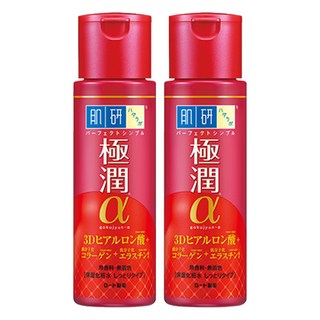 Hadalabo 肌研 極潤α化妝水 濃潤型 高保濕, 170ml, 2瓶