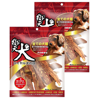 御天犬 潔牙雞腿肉片, 低熱量易於消化, 有助於清潔牙齒, 維持口腔健康, 雞肉, 140g, 2包