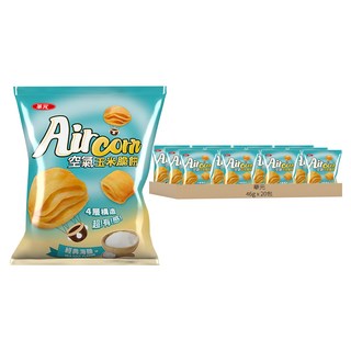 華元 Aircorn 空氣玉米脆餅 經典海鹽味, 46g, 20包
