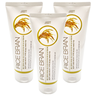 韓國JIGOTT 臉部去角質凝膠 大米, 180ml, 3瓶