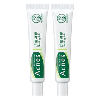 MENTHOLATUM 曼秀雷敦 Acnes 台灣公司貨 抗痘凝膠, 2條, 18g