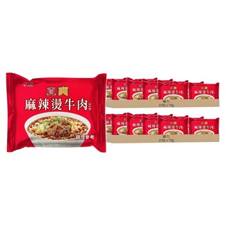 維力 真爽麵 麻辣燙牛肉 75g, 20包