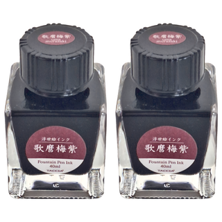 TACCIA 喜多川歌磨 鋼筆墨水, 梅紫, 2罐