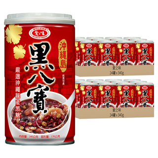 愛之味 黑八寶, 340g, 48罐