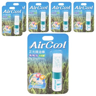 AirCool正光鼻瞬涼芬多精2ml 雙頭設計, 6支