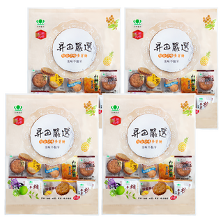 昇田食品 綜合麥芽餅, 480g, 4袋