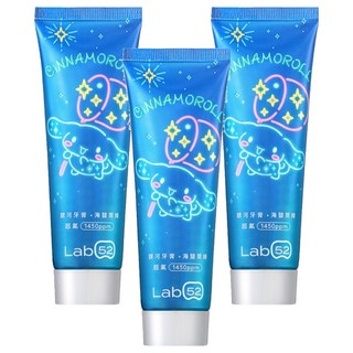 Lab52 齒妍堂 三麗鷗銀河牙膏 海鹽萊姆 大耳狗, 3條, 100g