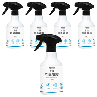 HUKUROU 福來朗 水性除蟲噴霧 500ml 14天長效作用, 5瓶