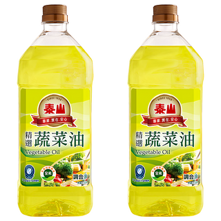 泰山 精選蔬菜油, 1.5L, 2瓶