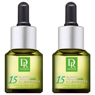 DR.HSIEH 達特醫 15%杏仁酸深層煥膚精華, 有效控油, 代謝老廢角質, 解決痘痘困擾, 15ml, 2瓶