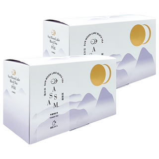 魚池鄉農會 初見茶包 阿薩姆, 滋味濃郁帶麥芽香, 茶湯水色深紅, 單包密封包裝, 2g, 20包, 2盒