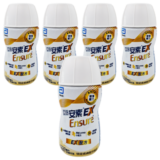 Abbott 亞培 Ensure 安素 Plus Advance 均衡營養升級即飲EX配方, 220ml, 5瓶