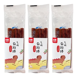 毛孩食務所 毛孩有狗棒 5支, 羊肉 + 枸杞, 30g, 3包