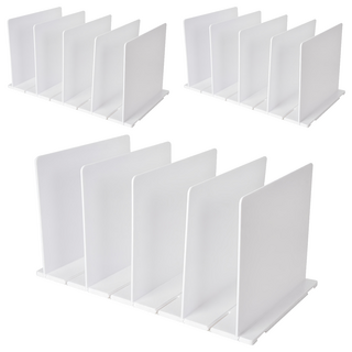 Craftsman In Storage 收納職人 日式簡約多功能包包立式收納架, 3個, 白色