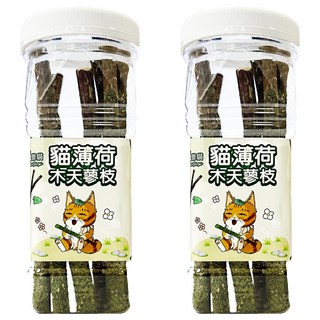 Cat Glory 驕傲貓 貓薄荷蟲癭果裏木天蓼枝 小 8支 - 天然貓咪零食 舒緩情緒 潔牙護齦, 2罐