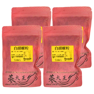 蔘大王 白胡椒粒, 150g, 4包