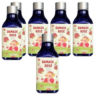 Hybolar 玫瑰水 200ml - 天然玫瑰精華 深層保濕 提亮膚色, 6瓶
