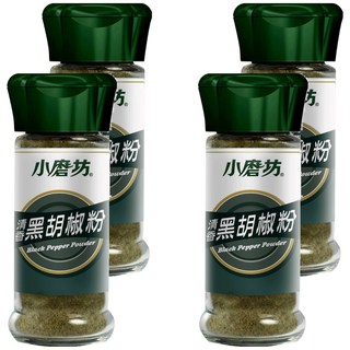 小磨坊 清香黑胡椒粉, 32g, 4瓶