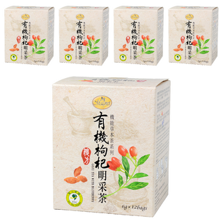 Magnet 曼寧 枸杞明采茶, 6g, 12包, 5盒