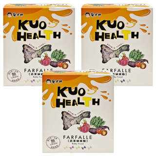 郭老師 純手工無添加寶寶蔬果義大利麵 蝴蝶麵 8個月以上寶寶適用, 150g, 3盒