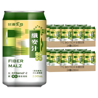 TTL BIO-TECH 台酒生技 纖麥汁, 330ml, 48罐