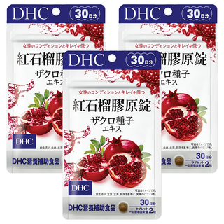 DHC 紅石榴膠原錠, 30日份, 60顆, 3包