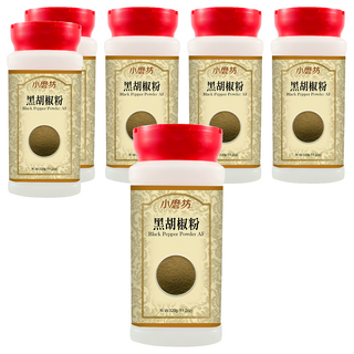 小磨坊 黑胡椒粉, 320g, 6瓶