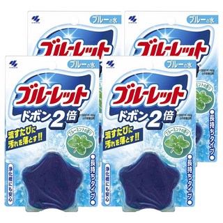 小林製藥 星星馬桶球 薄荷香味 長期持久型, 120g, 4個