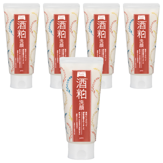 pdc 酒粕洗面乳 奶油綿密質地 溫和清潔, 170g, 5條