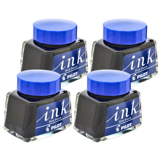 PILOT 百樂 INK 鋼筆墨水, 深藍, 4瓶